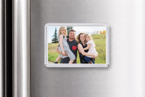 Foto magnes na lodówke w akrylowej ramce